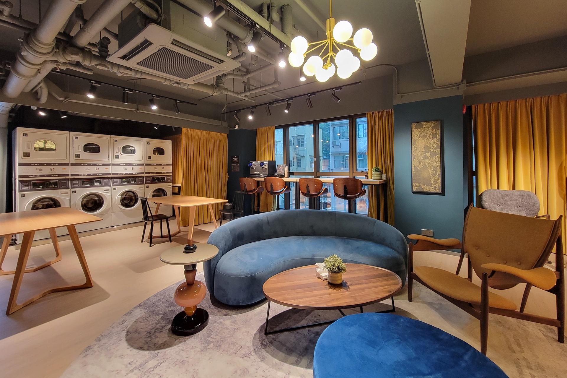 可供租戶社交聯誼的共享工作區。