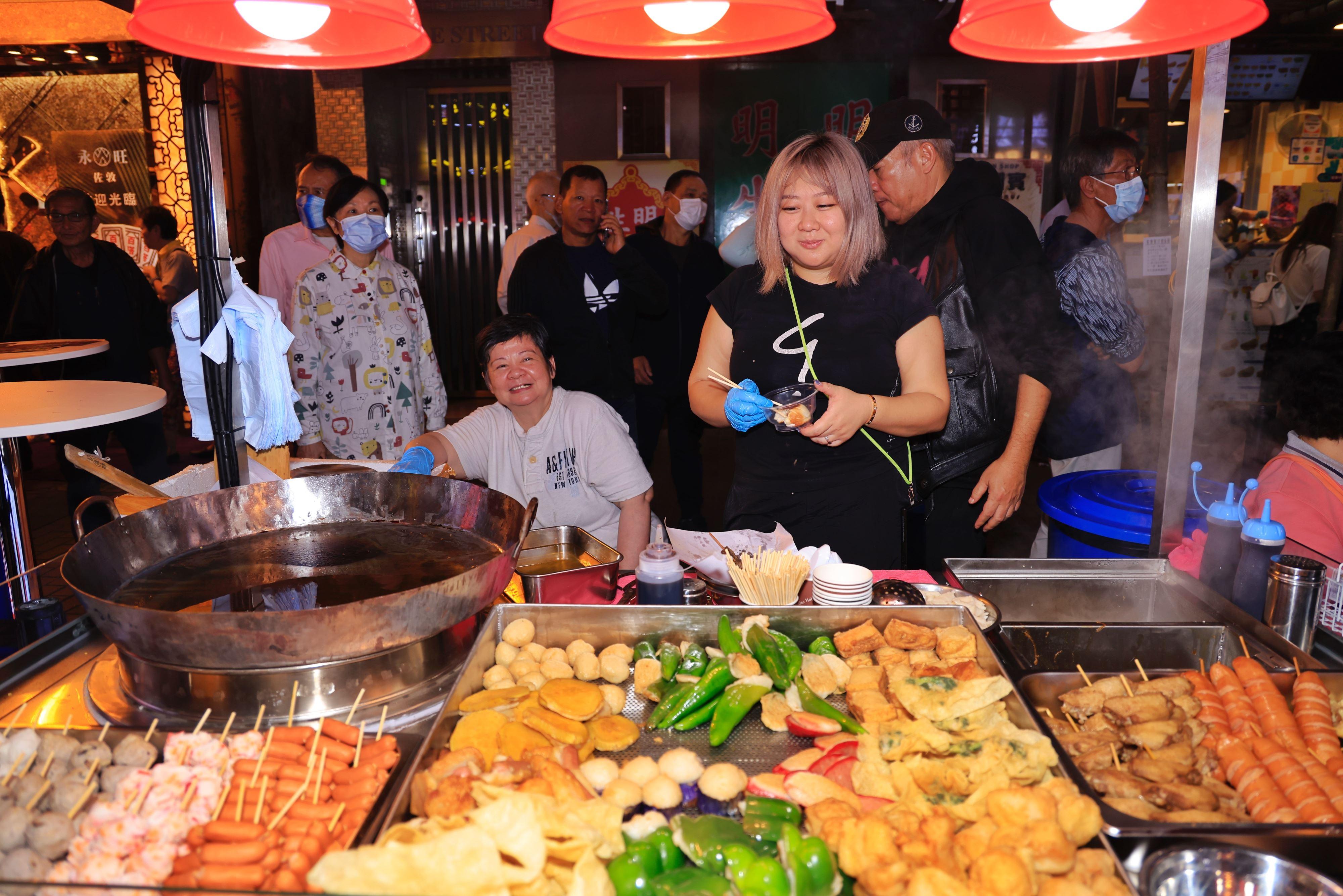 中通社 全新廟街推廣活動夜市