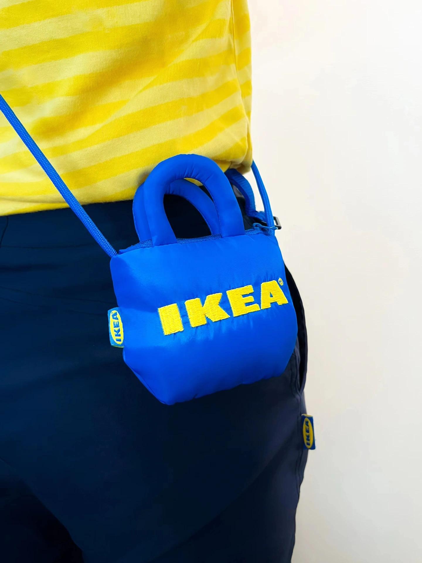 早前掀起網上熱議的IKEA藍色「小廢包」終於登陸香港