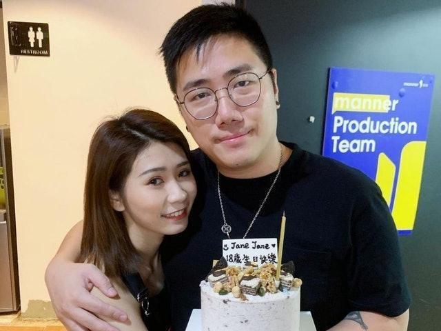 加蔥與阿晶曾經拍拖。