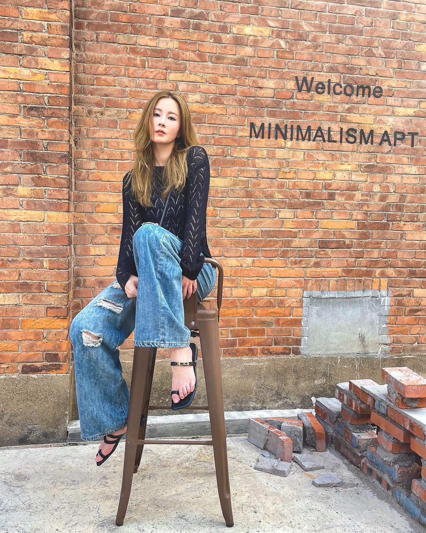 Cookies的傅穎近年北上發展,經常上載近況