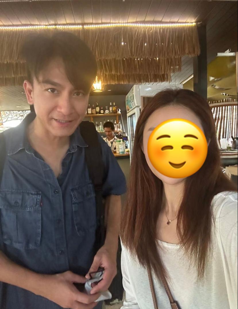 有網民昨日在蘇梅的機場捕獲馬國明。