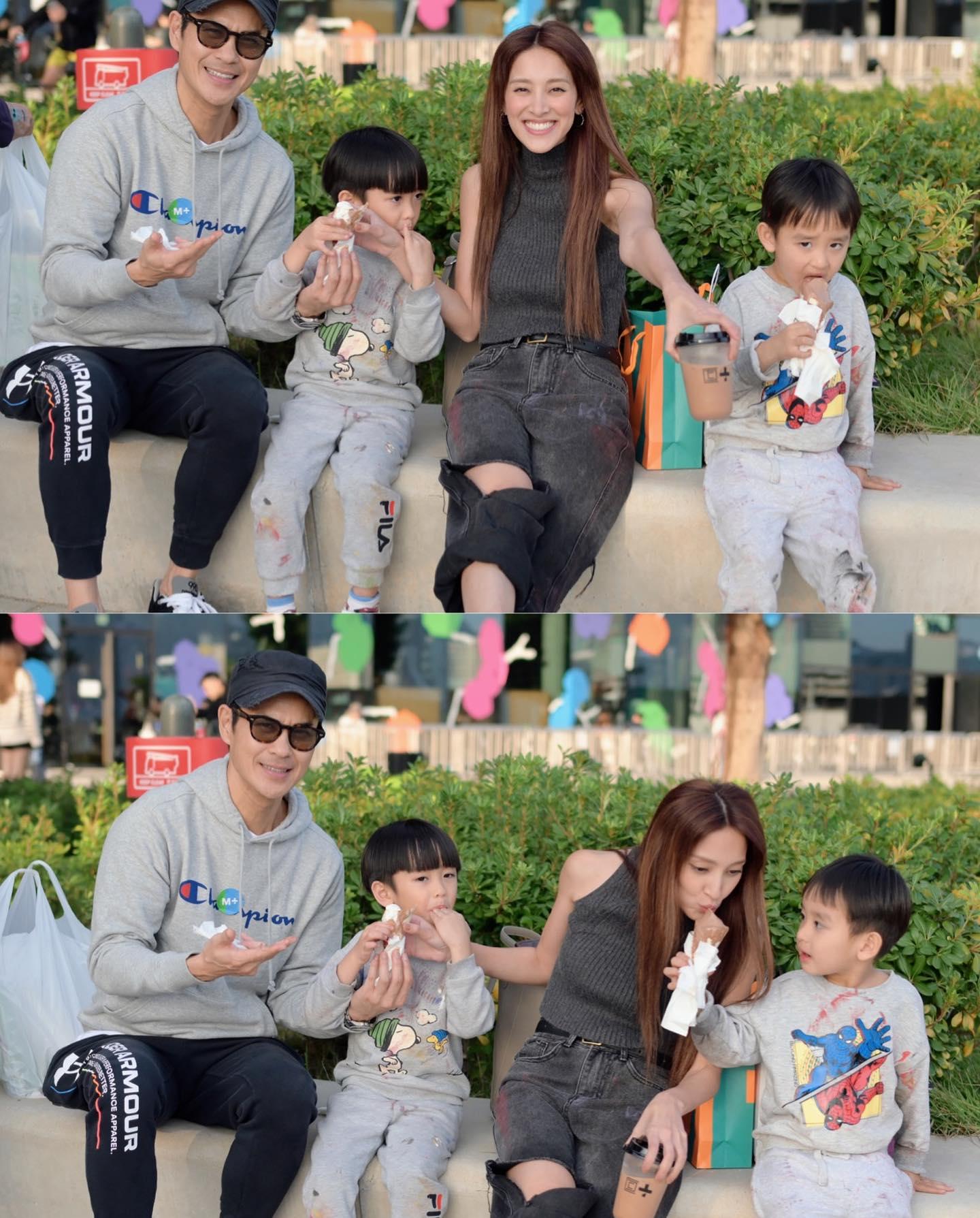 鄭嘉穎與陳凱琳結婚後,Grace不時在社交平台分享家庭生活(陳凱琳IG)