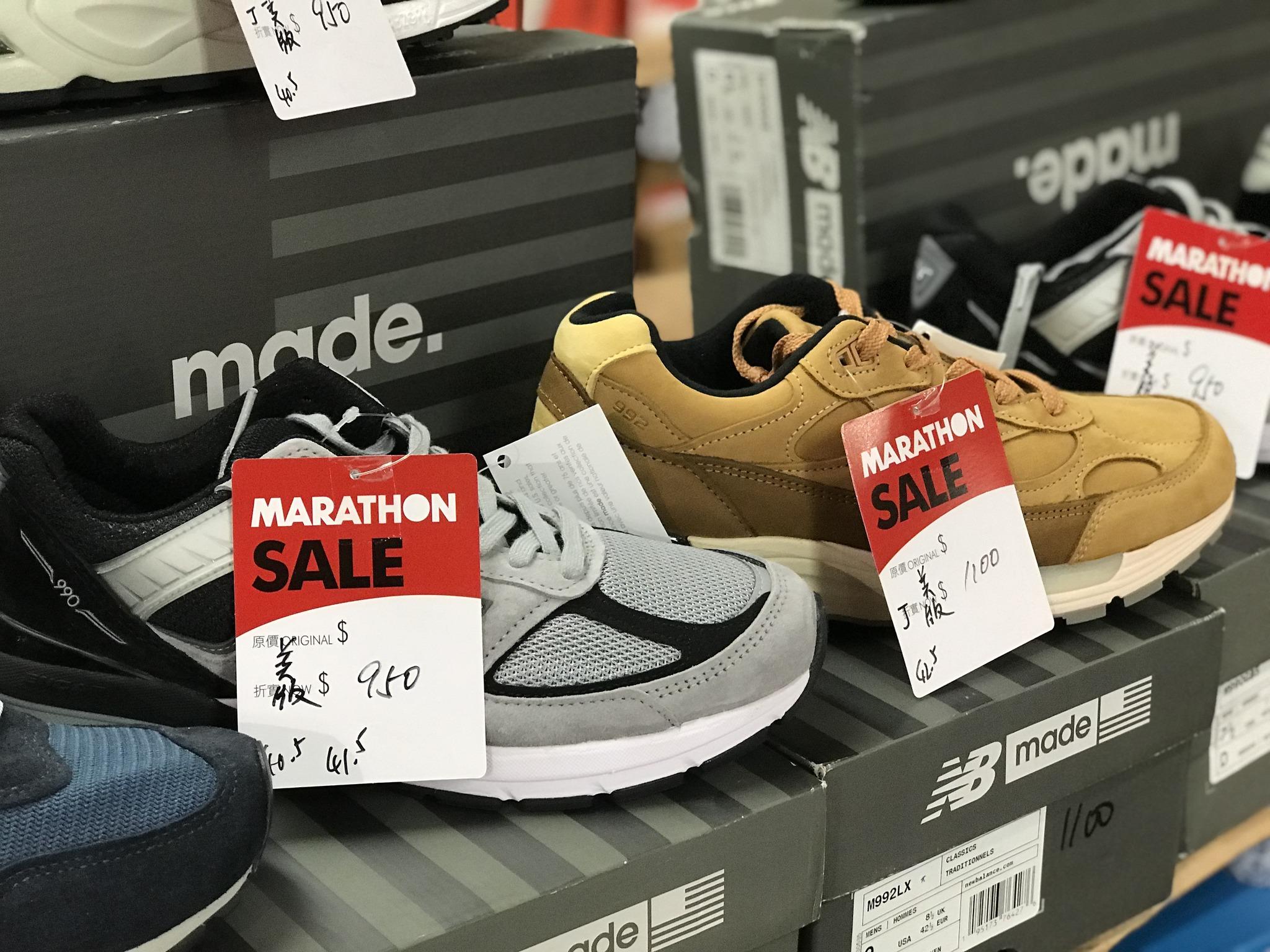 銅鑼灣開倉|馬拉松運動服飾減價至2折起