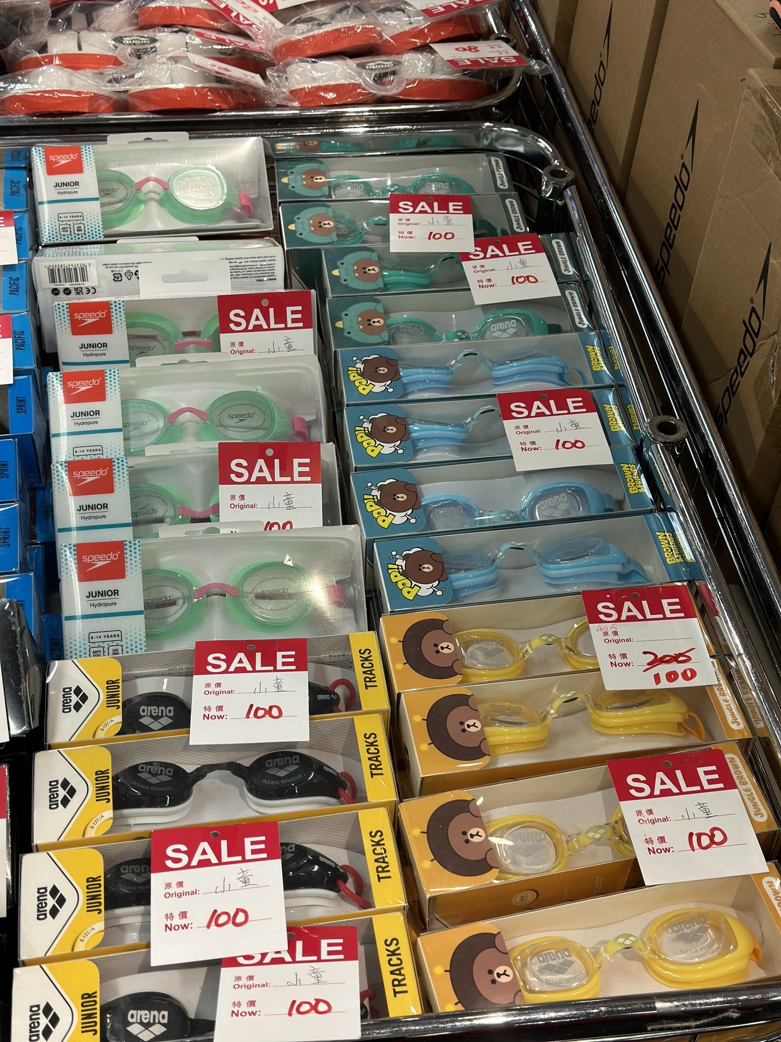 銅鑼灣開倉|馬拉松運動服飾減價至2折起,Speedo泳鏡低至$100