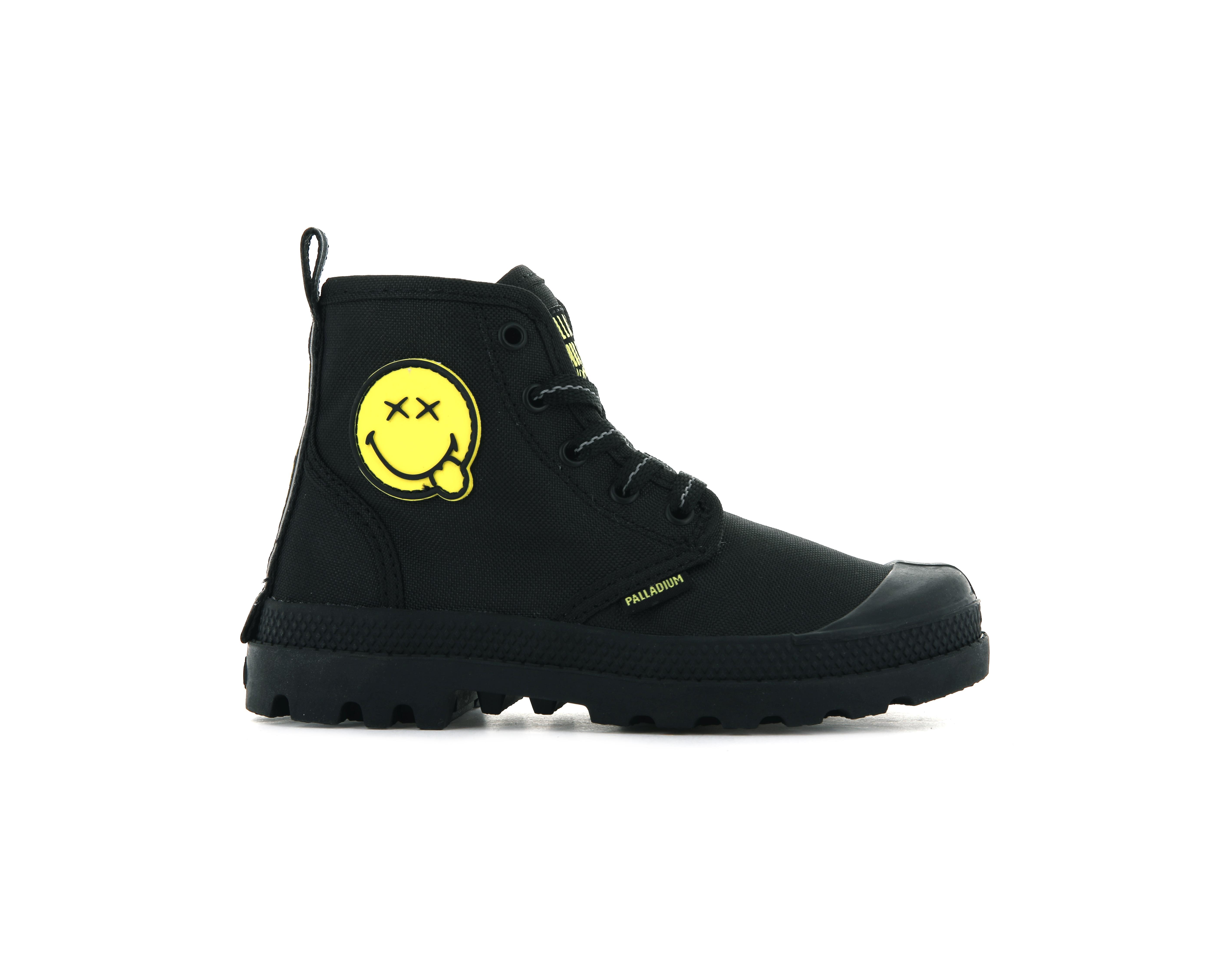 PALLADIUM折扣|PAMPA SMILEY~BLACK 折實價$236 (原價$590)