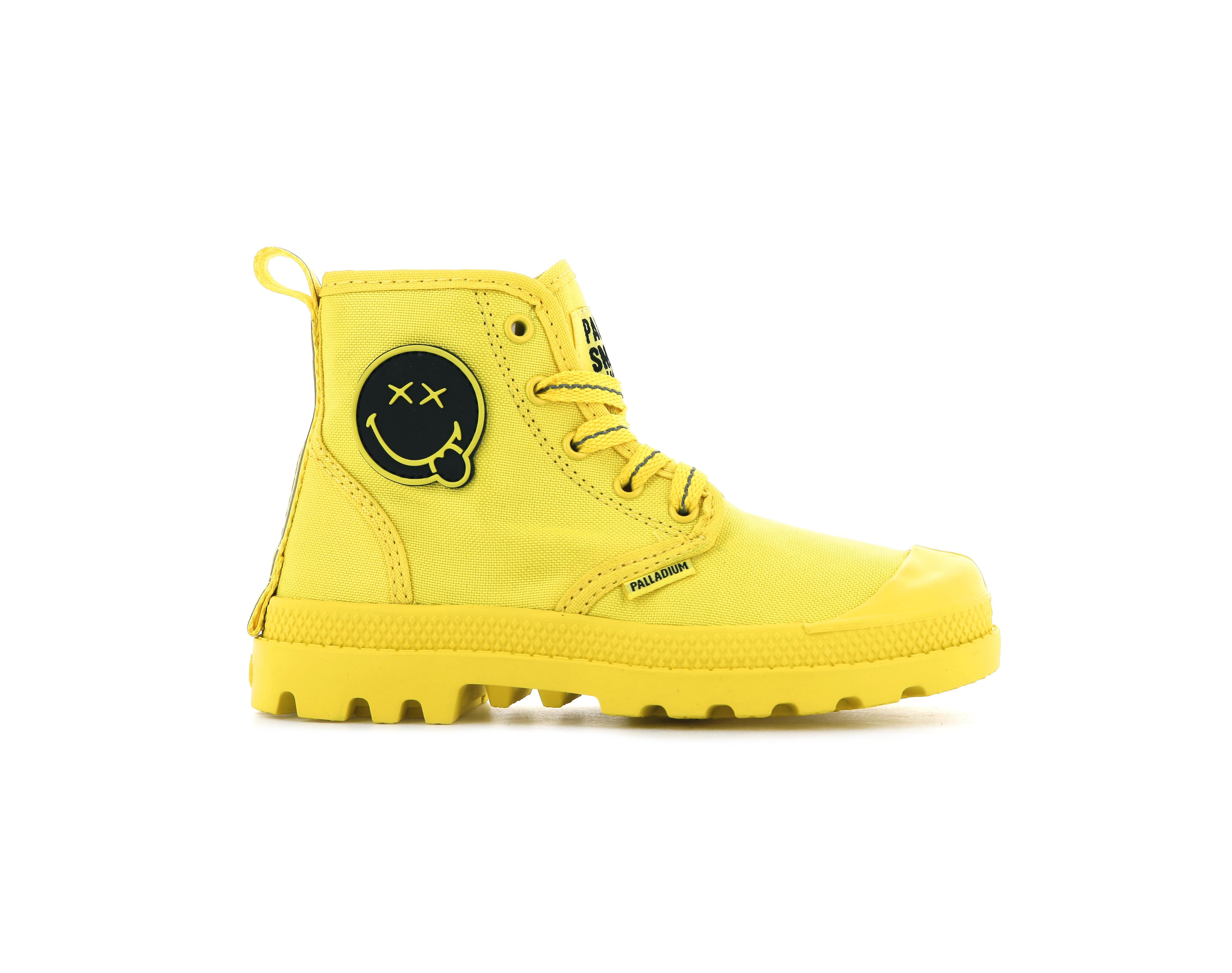 PALLADIUM折扣|PAMPA SMILEY~BLAZING YELLOW 折實價$236 (原價$590)