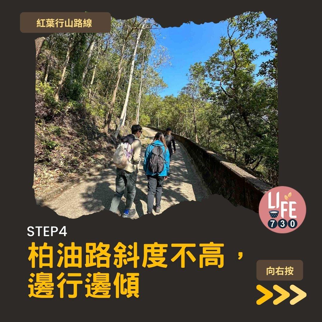 紅葉行山,由圓墩到清快塘(am730製圖)