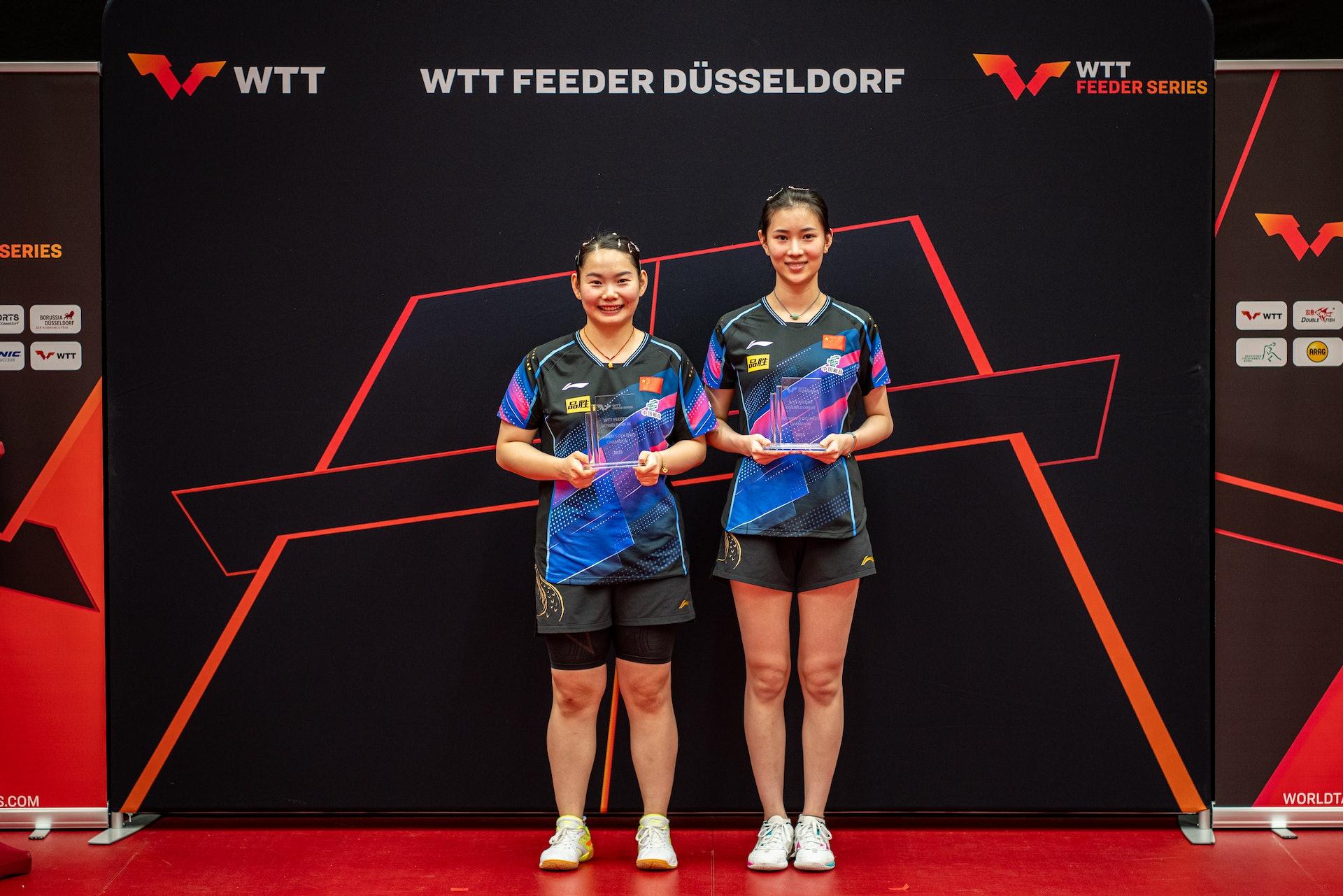 王添藝夥拍何卓佳赴WTT次級賽事、支線系列賽(WTT Feeder Series)杜塞爾多夫站III出戰女子雙打,決賽擊敗馬特洛娃/巴拉佐娃的跨國組合奪冠。
