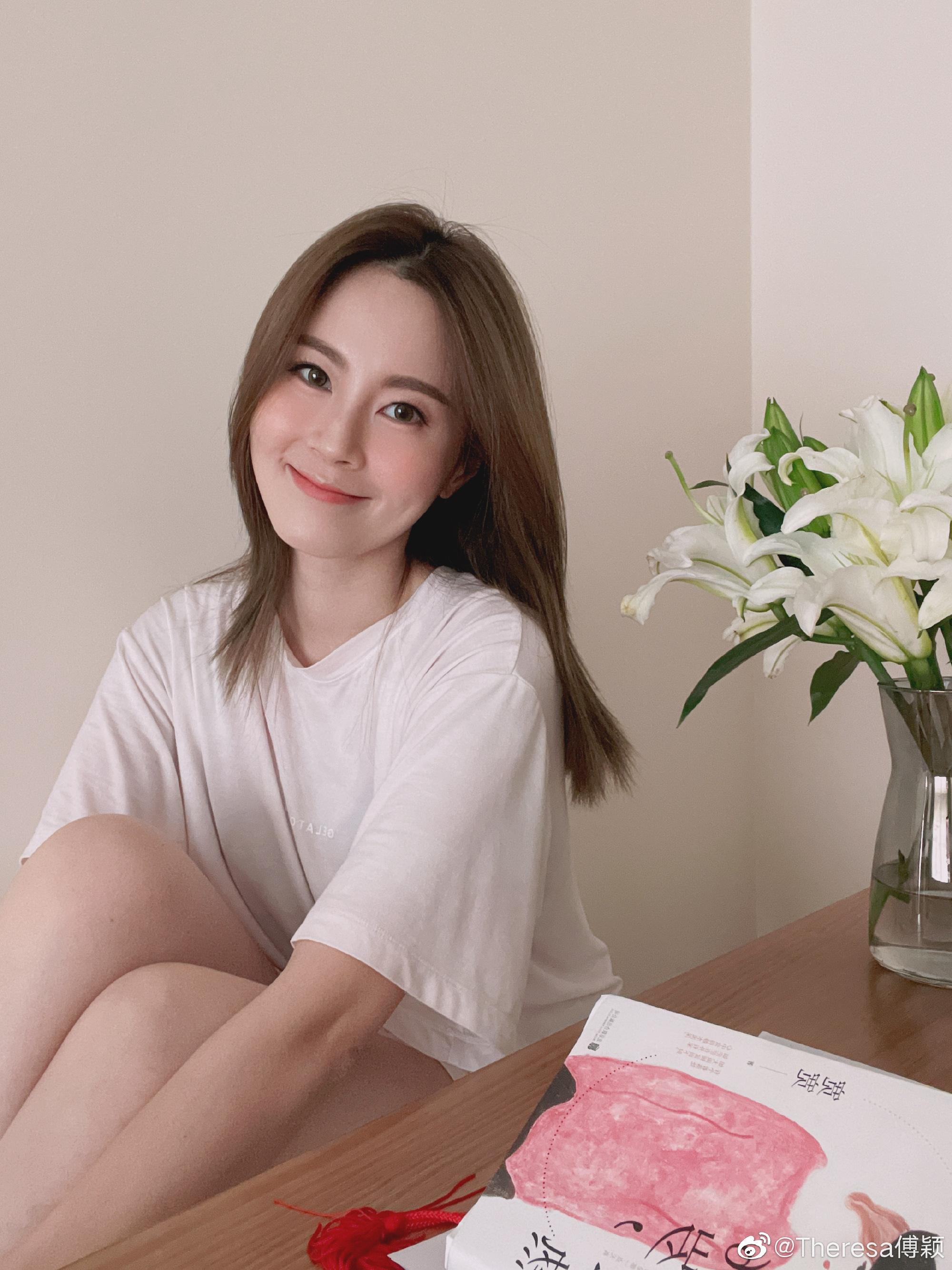 Cookies的傅穎近年北上發展,經常上載近況