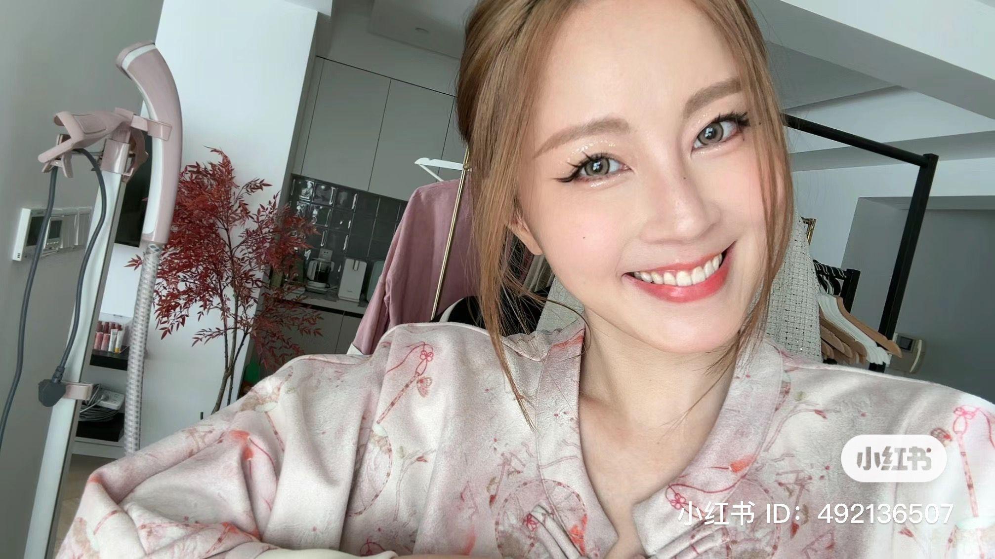 39歲的傅穎近年北上發展,經常上載近況(傅穎小紅書)