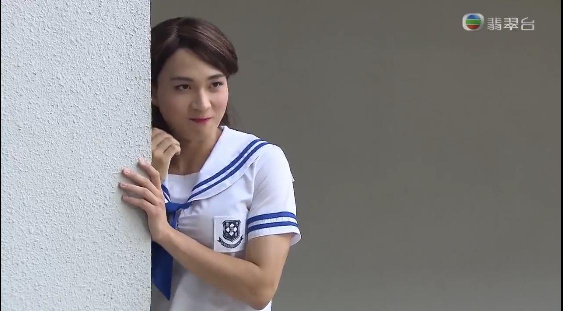 愛回家金城安被指像愛合(《愛·回家之開心速遞》截圖)