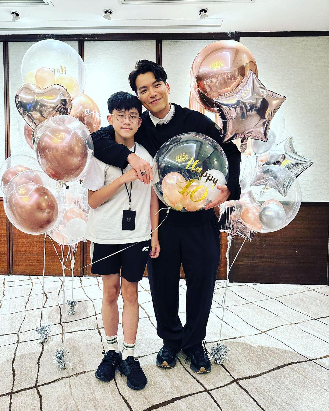 愛回家|Philip仔梁禹勤與送水輝再度同框合照(Philip仔梁禹勤IG)