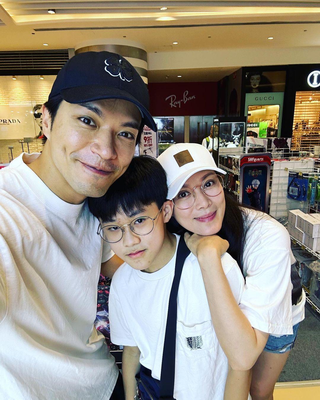 愛回家|Philip仔梁禹勤與送水輝、大小姐林淑敏再度同框合照(Philip仔梁禹勤IG)