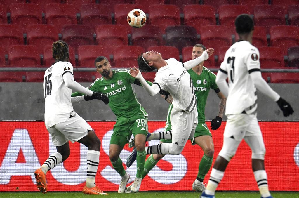 雷恩3:0贏海法馬卡比。(美聯社)