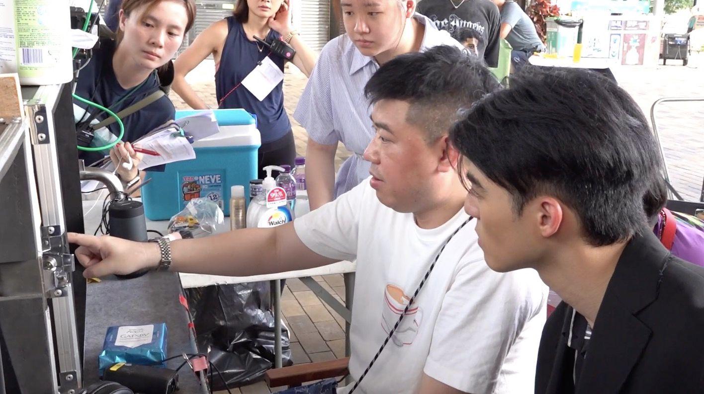 陳昊森表現認真,更努力學講廣東話。