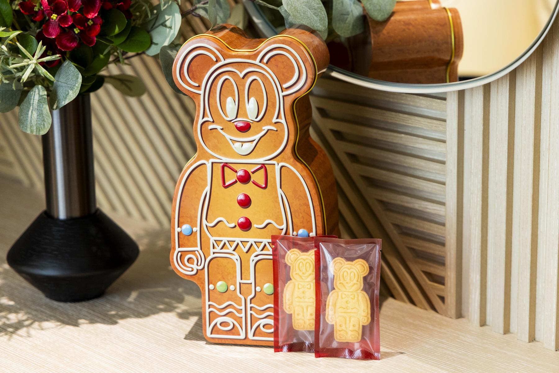期間限定店推出BE@RBRICK Gingerbread Mickey Mouse及BE@RBRICK Olaf限定玩偶及周邊貨品