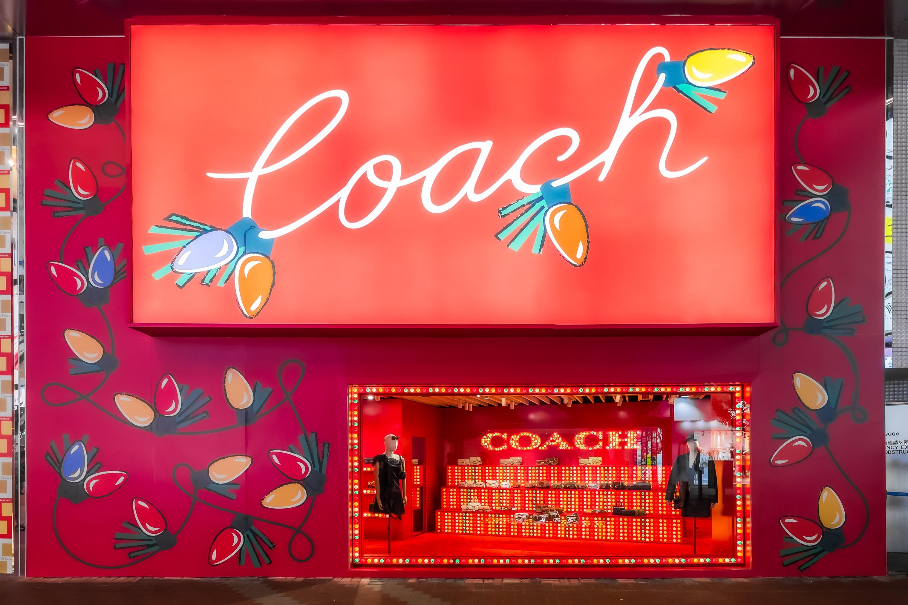 #COACHHOLIDAY 香港聖誕期間限定店