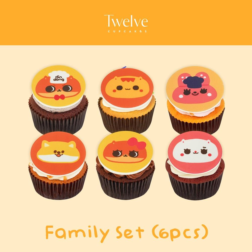 「癲噹」杯子蛋糕 $270/6pcs