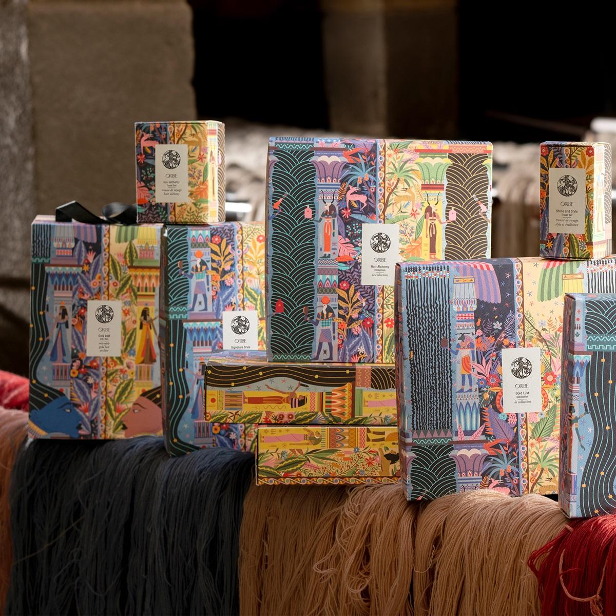 跨界別藝術家Louis Barthélemy從古埃及藝術汲取靈感,借鑒莎草紙捲軸,製作3件獨特作品。