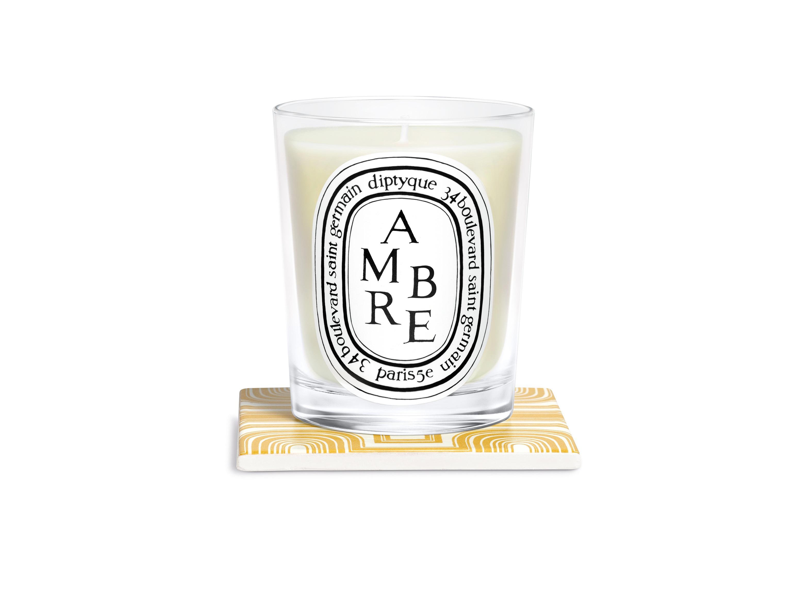 聖誕香水2023|Diptyque Basile金色陶瓷燭台 $520