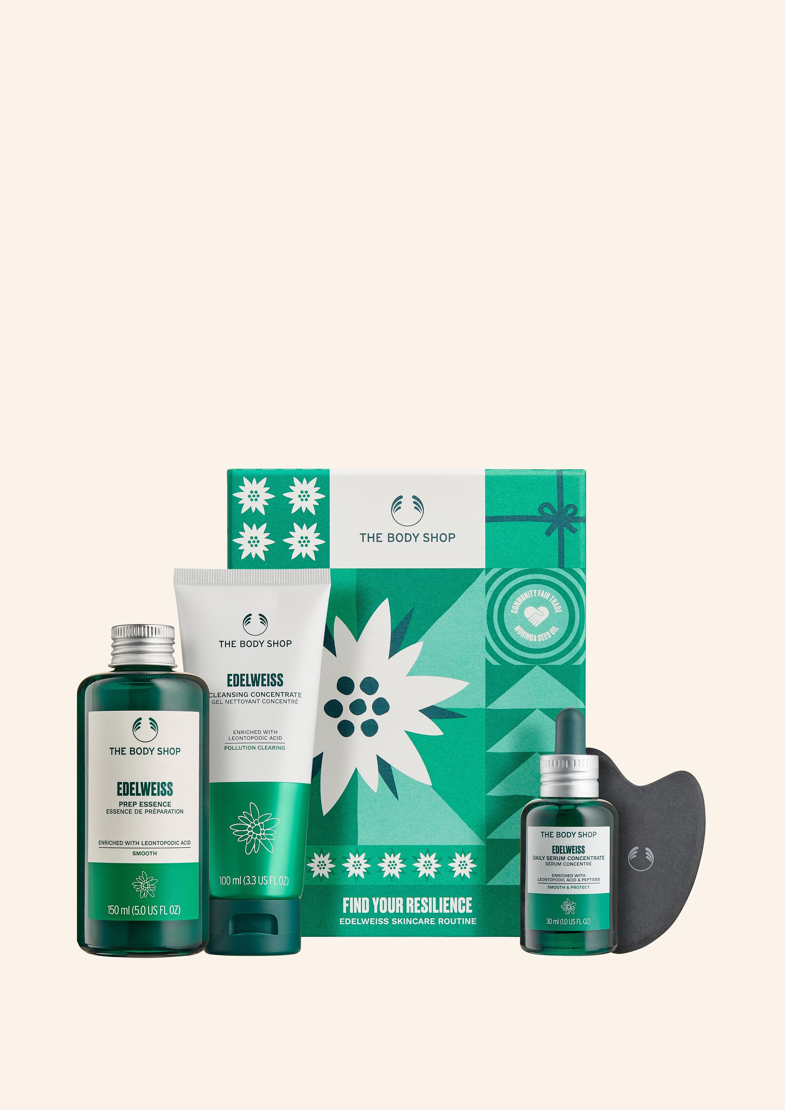 The Body Shop 雪絨花抗氧活肌護膚套裝 $829/set(價值$1,116)