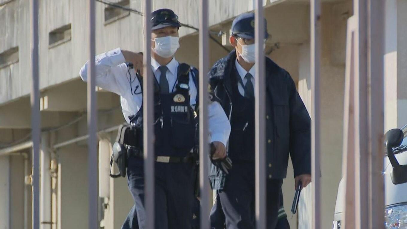 日本愛知縣一所中學發生傷人事故。(新聞截圖)