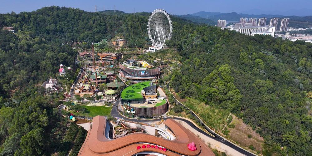 深圳龍崗兒童樂園靠山而建,空氣清新、視野一流,還是免費入場。(圖片來源:視覺中國)