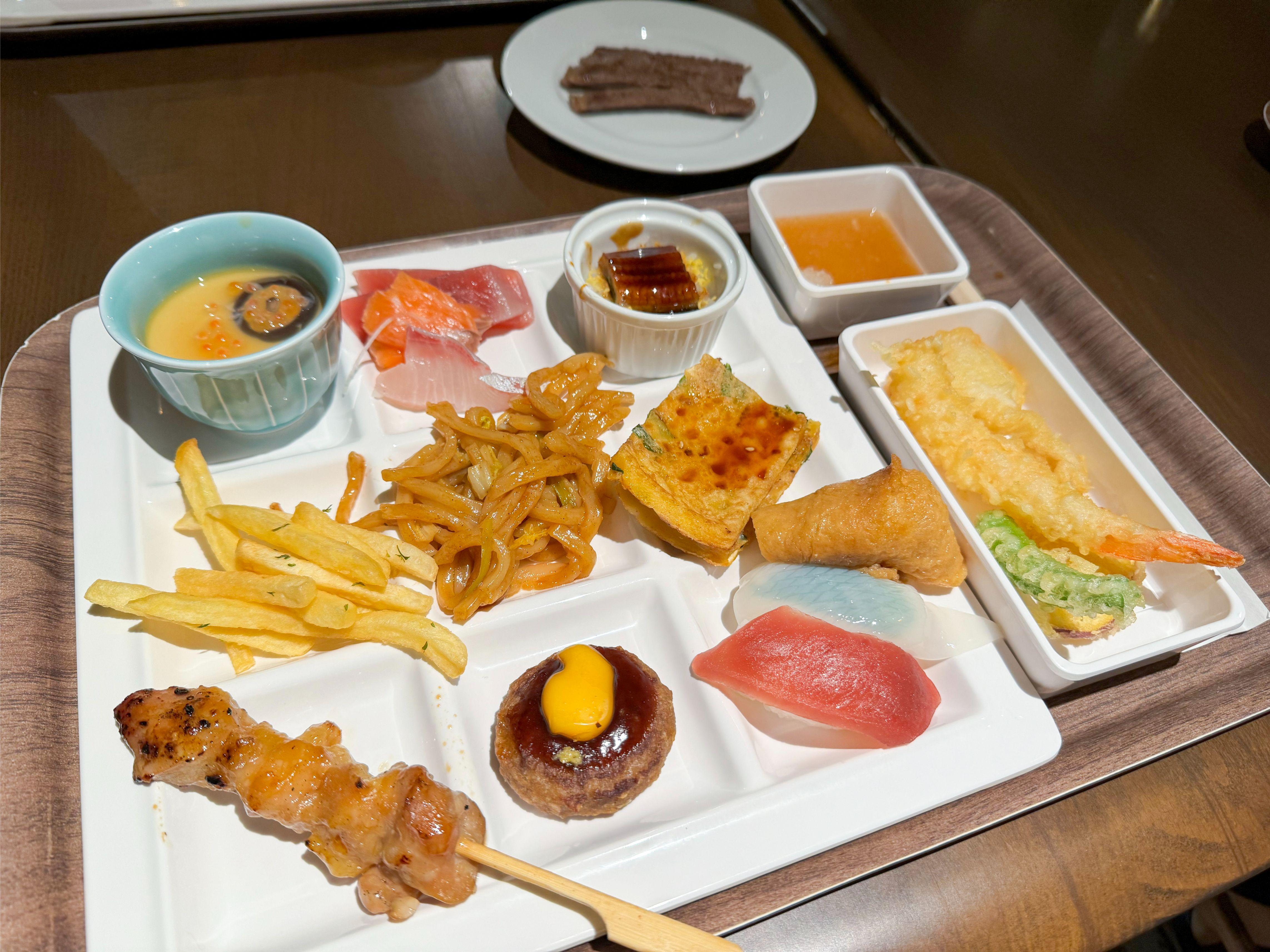 自助早晚餐選擇豐富。