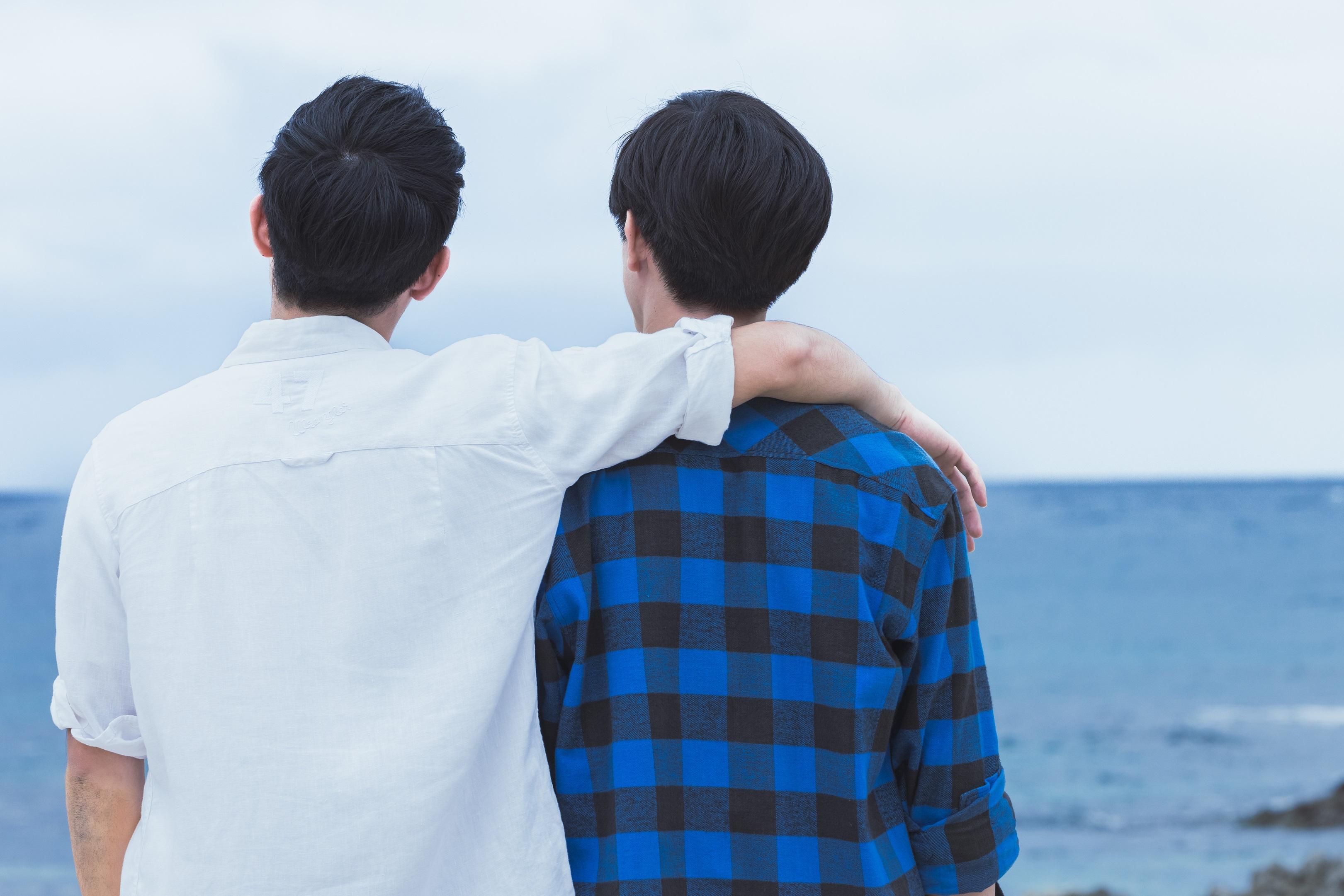 藍正龍表示,兩位男生海邊訴心事的幾場戲,他一邊拍一邊哭。