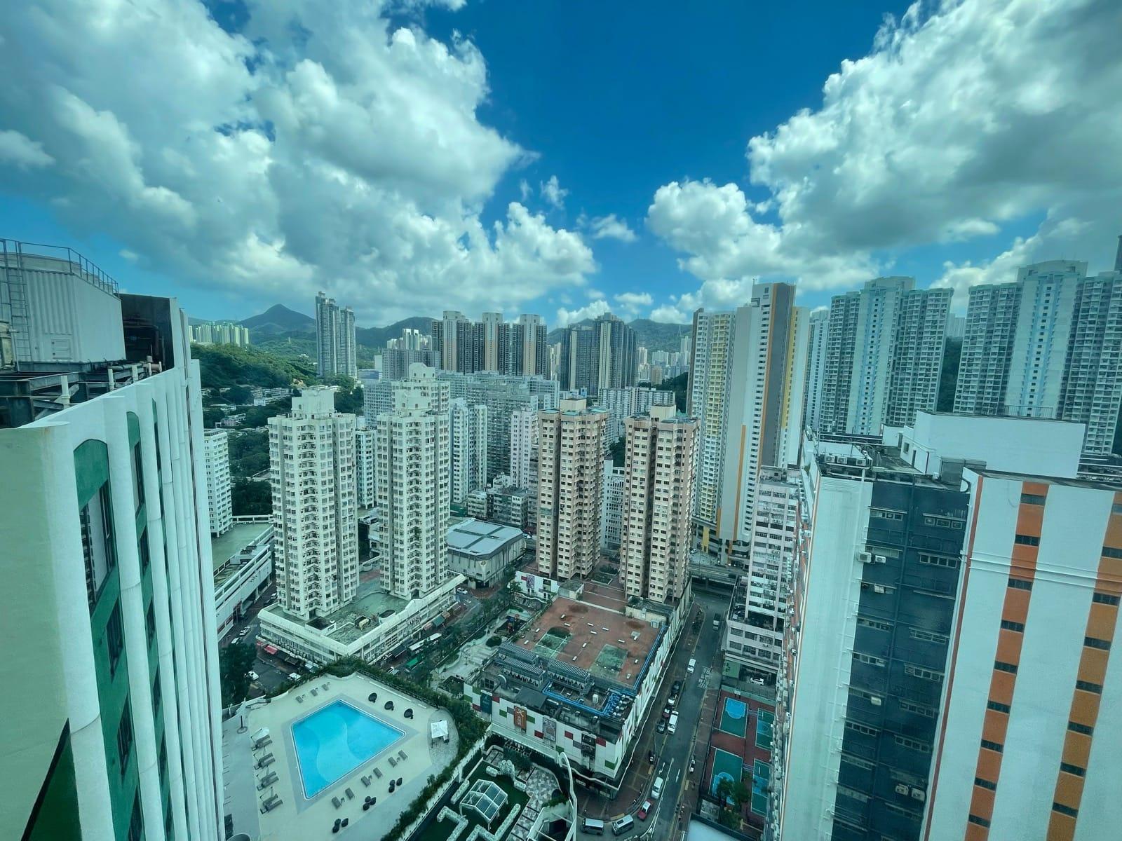 單位景觀開揚,以區內市景為主。(代理提供)