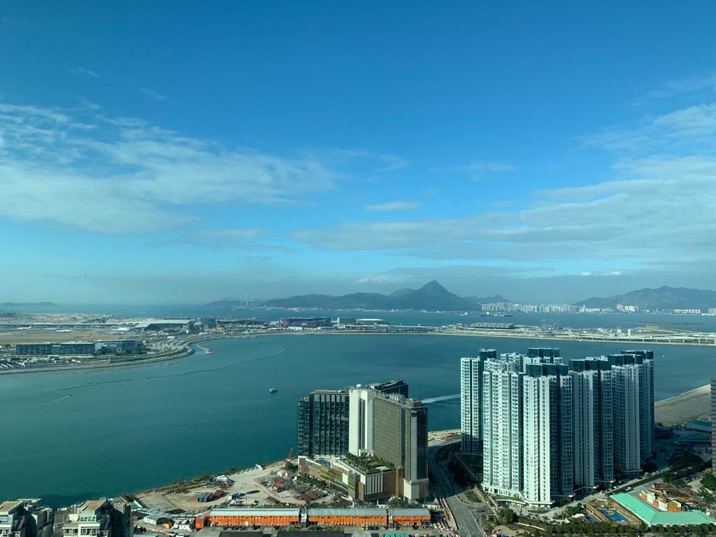 單位享全機場海景,景觀十分吸引。(代理提供)