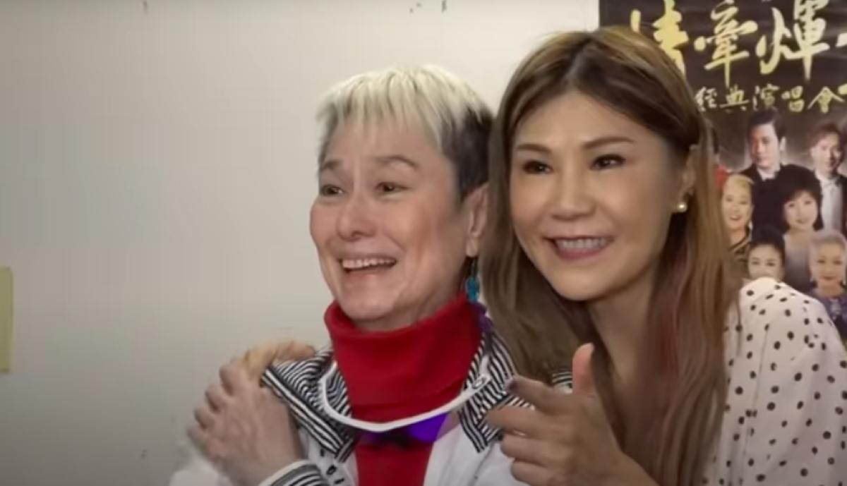 仙杜拉(左)9月曾與同樣居於溫哥華嘅雷安娜,一同回香港演出向顧家煇及黃霑致敬演唱會