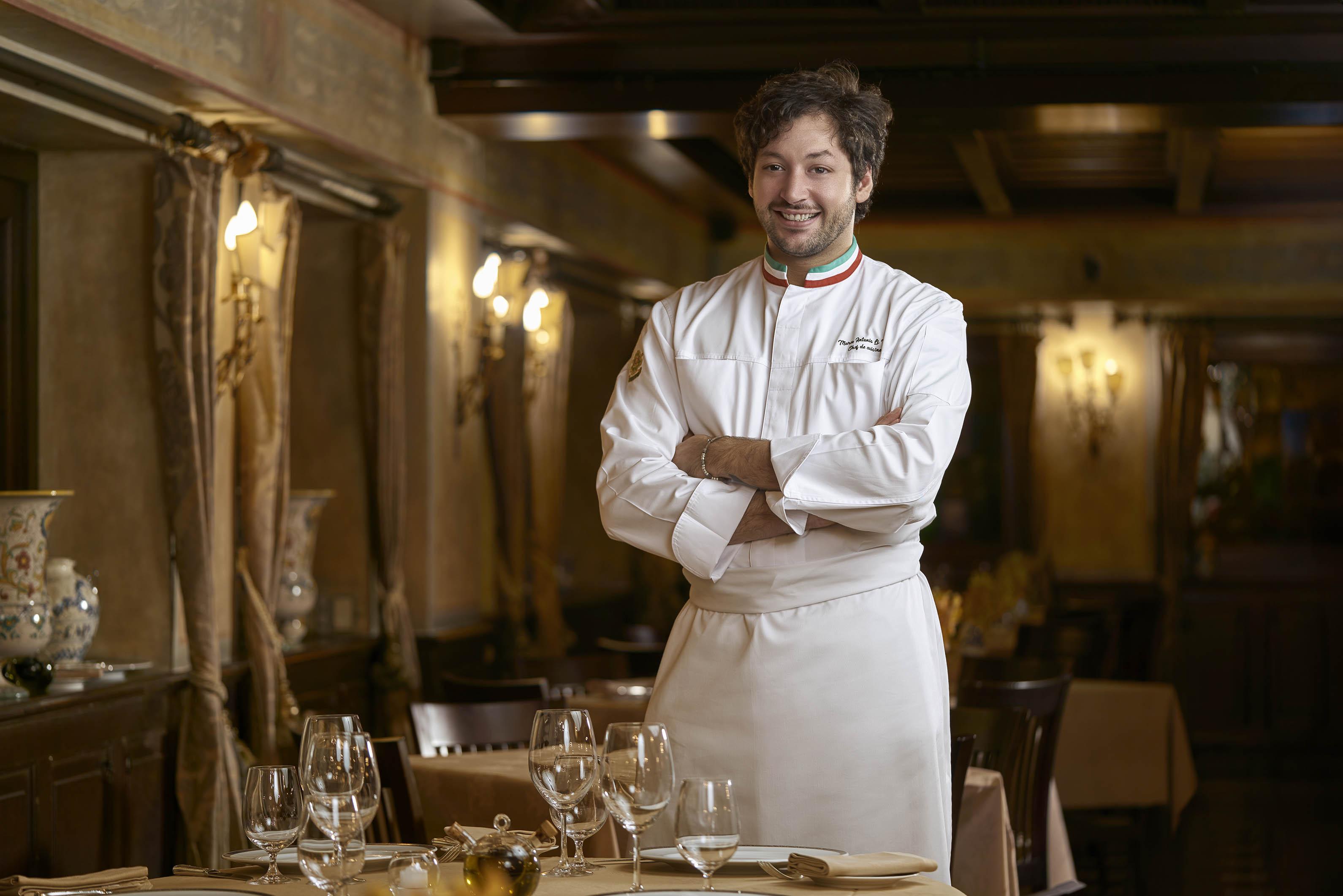 Sabatini意大利餐廳(IFC)主廚Marco Antonio Li Voti。