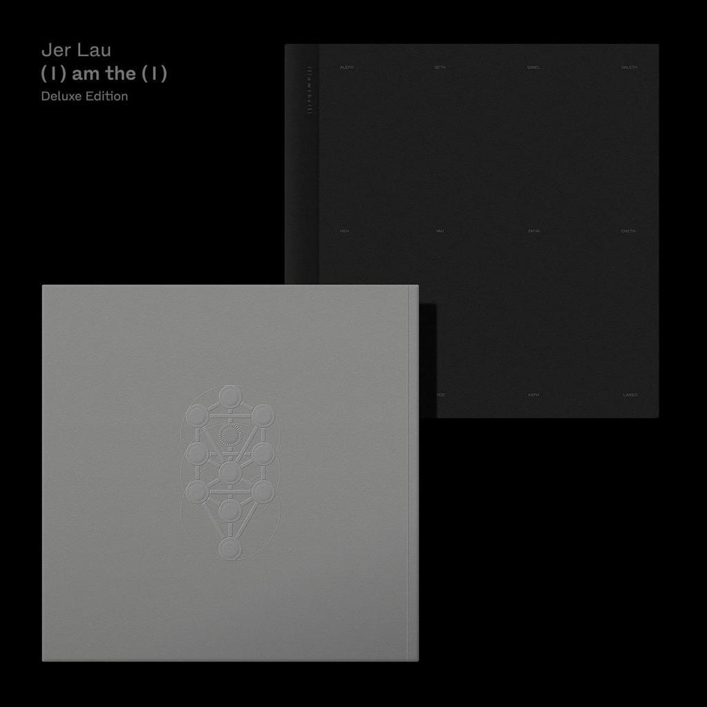 Jer首張個人黑膠唱片《 I am the I 》(精裝版),附有「克牛柳」組合對談,創作10首歌文字記錄。