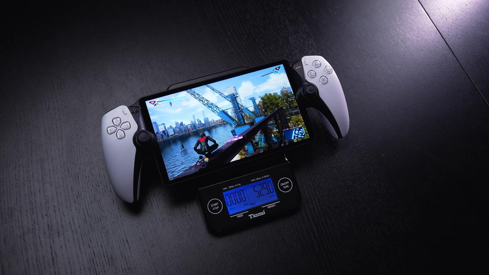 Playstation Portal重量只有529g是優點