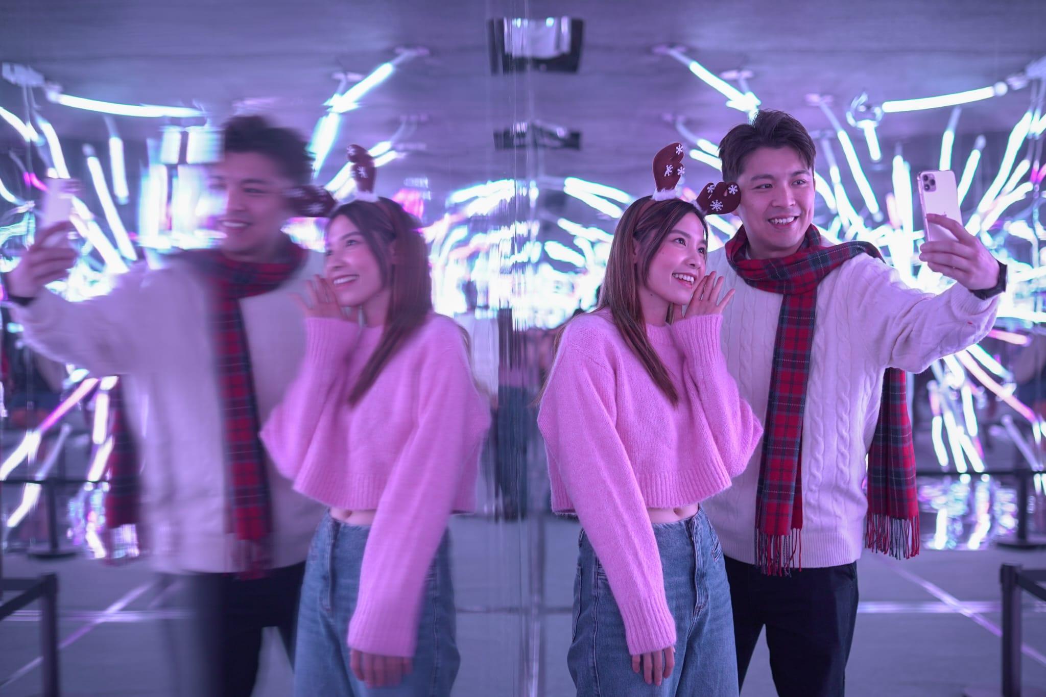 海洋公園聖誕辦《小王子》慶典 主席龐建貽:對聖誕人流有信心 (李睿哲攝)