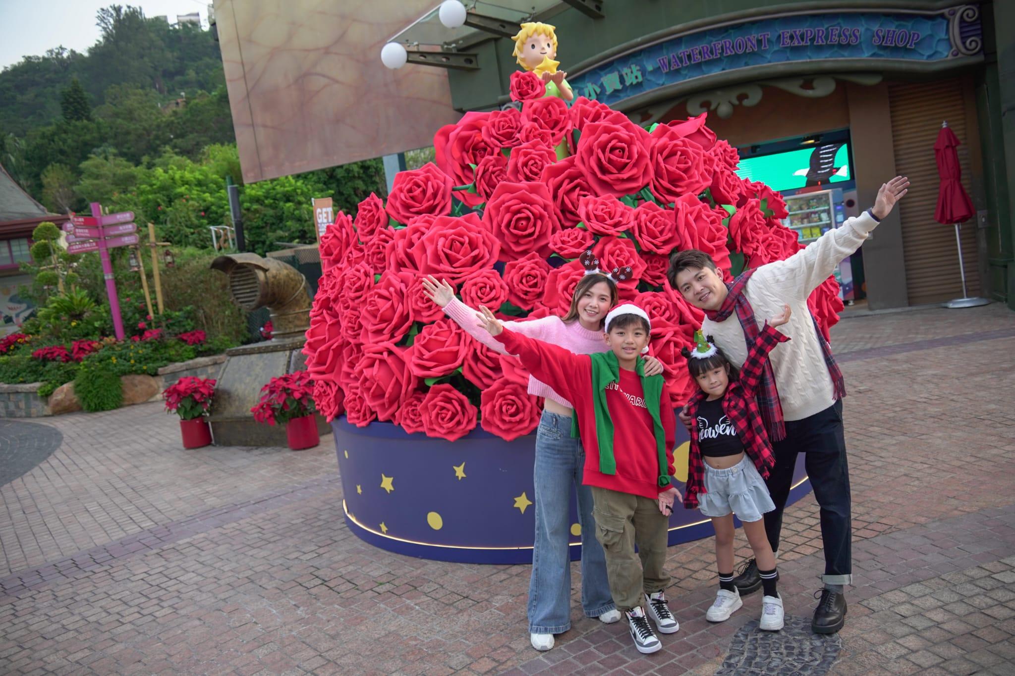 海洋公園聖誕辦《小王子》慶典 主席龐建貽:對聖誕人流有信心 (李睿哲攝)