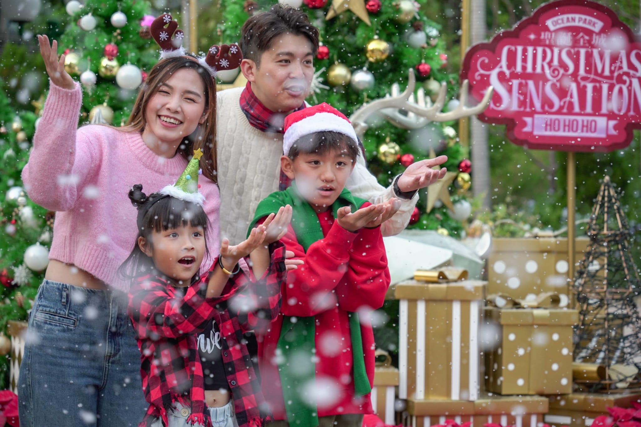 海洋公園聖誕辦《小王子》慶典 主席龐建貽:對聖誕人流有信心 (李睿哲攝)