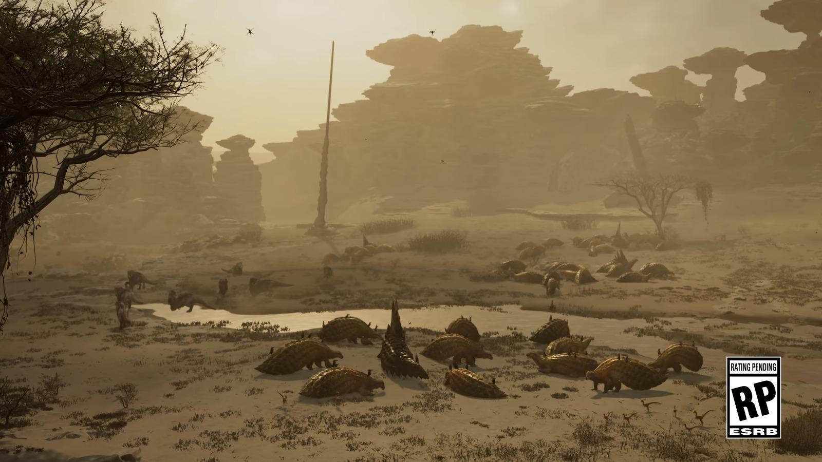 Monster Hunter Wilds怪物獵人預告片以沙漠為場景