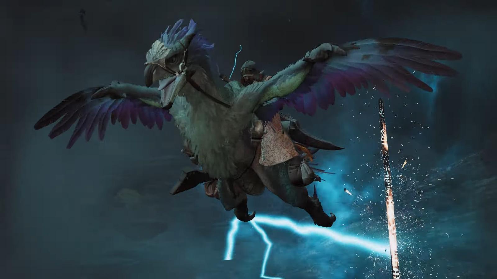 Monster Hunter Wilds怪物獵人,飛行模式非常吸引