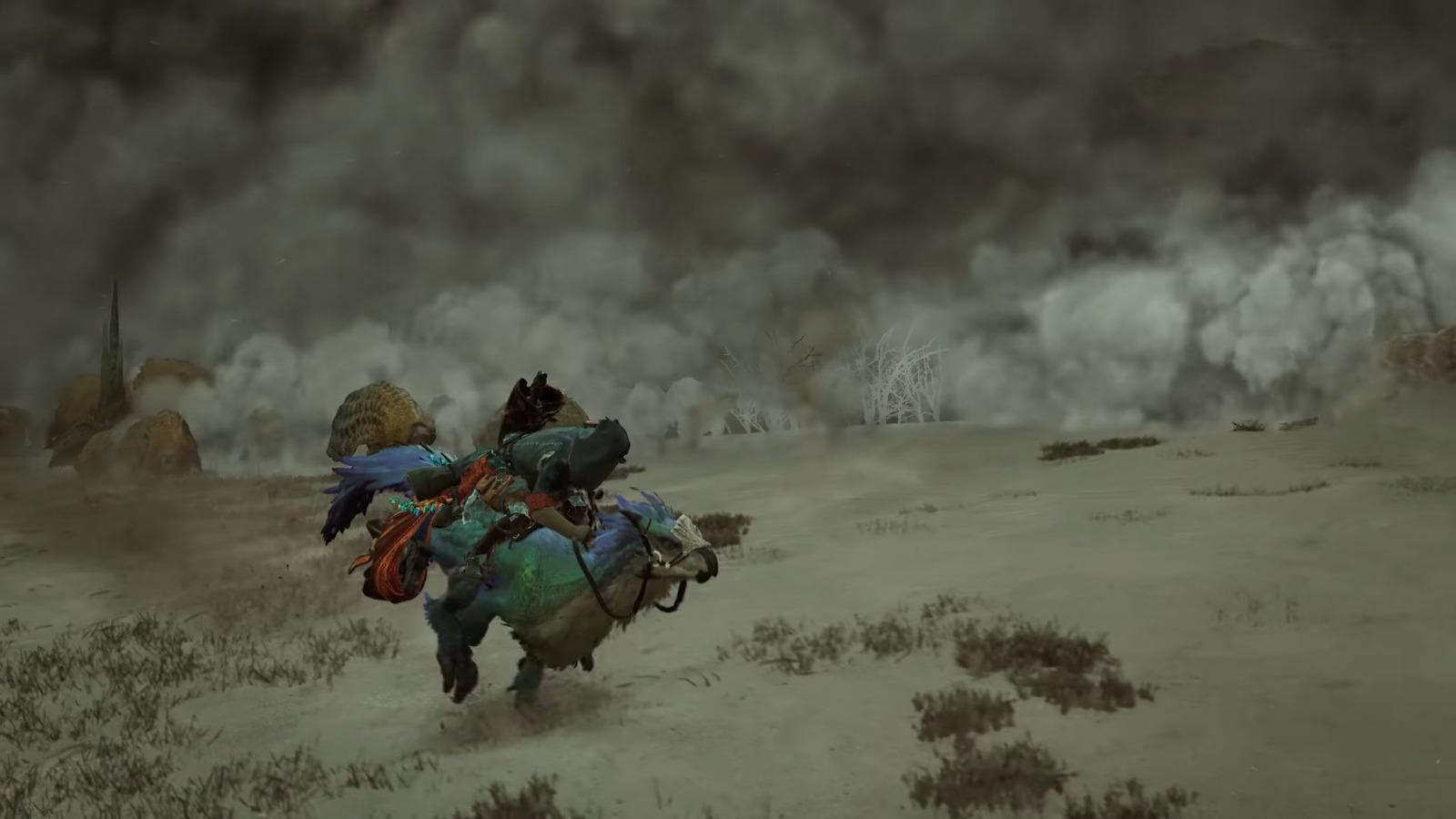 Monster Hunter Wilds怪物獵人,玩家要面對動態氣候系統的沙塵暴