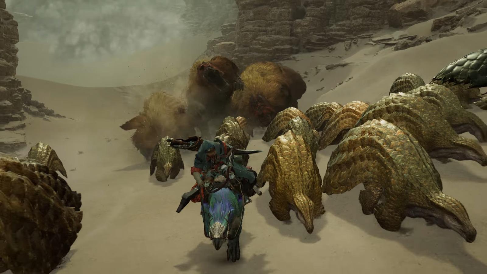 Monster Hunter Wilds怪物獵人使用新騎乘系統