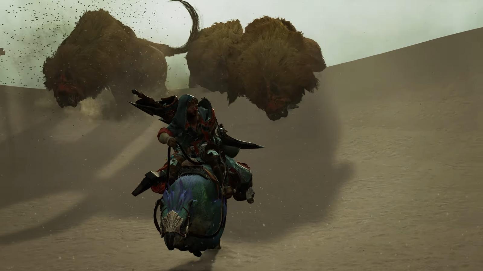 Monster Hunter Wilds怪物獵人使用新騎乘系統