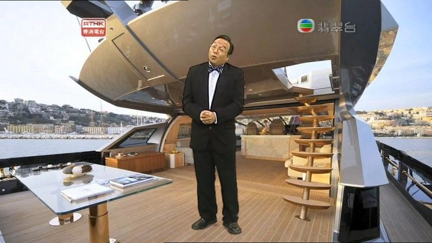 林超榮在頭條新聞以多變造型示人(youtube截圖)