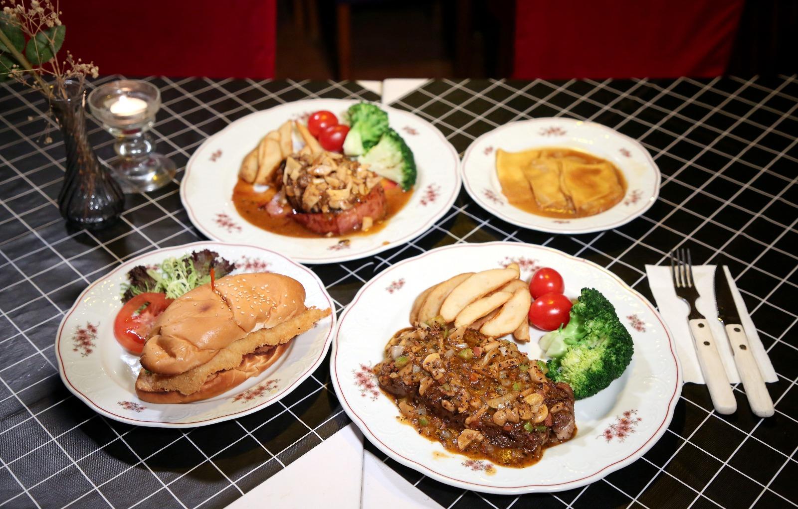 因為葉聯先生從沒有飽飯的年代捱出頭,所以森美餐廳的岀品分量十足。(攝:董立華)