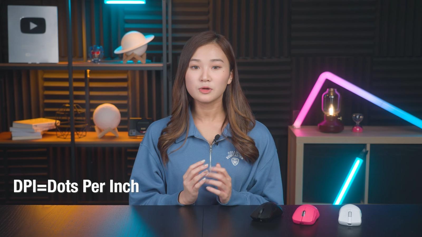 DPI佢代表滑鼠每移動一吋,在螢幕內鼠標行到多少像素