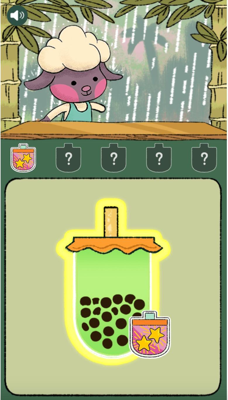 Google小遊戲珍珠奶茶中,玩家需要根據客人的要求調製飲品