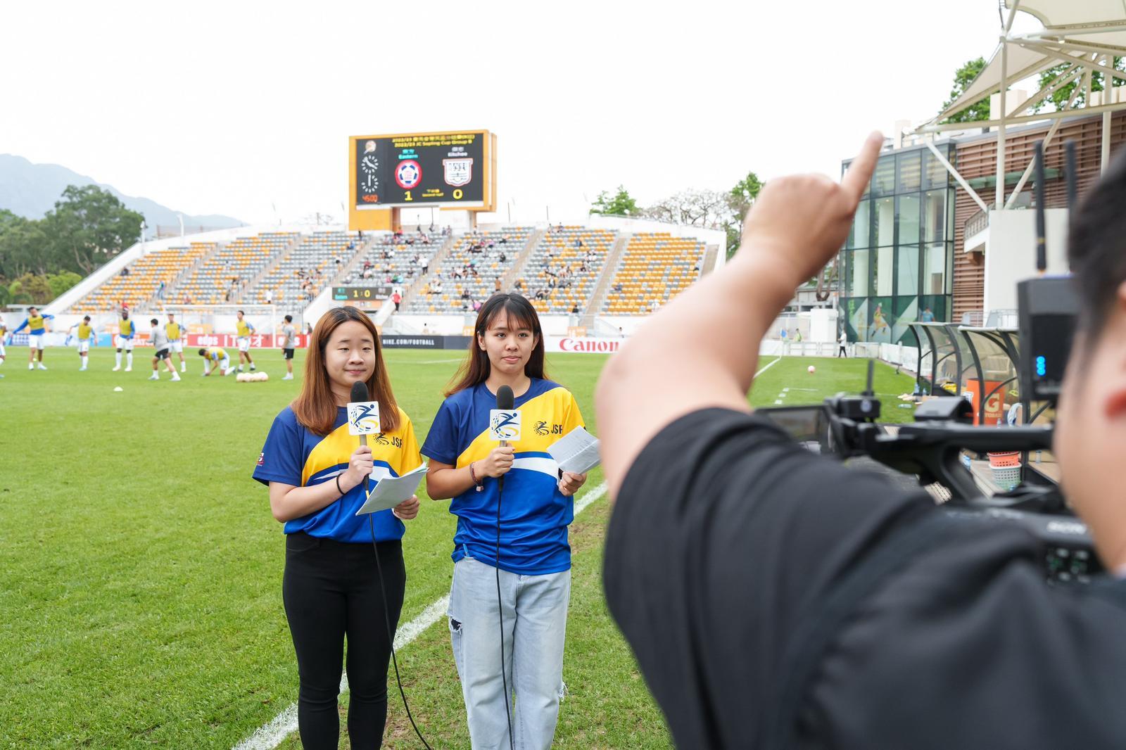 賽馬會青少年體育記者計劃招生,有機會一嘗參與直播體育比賽