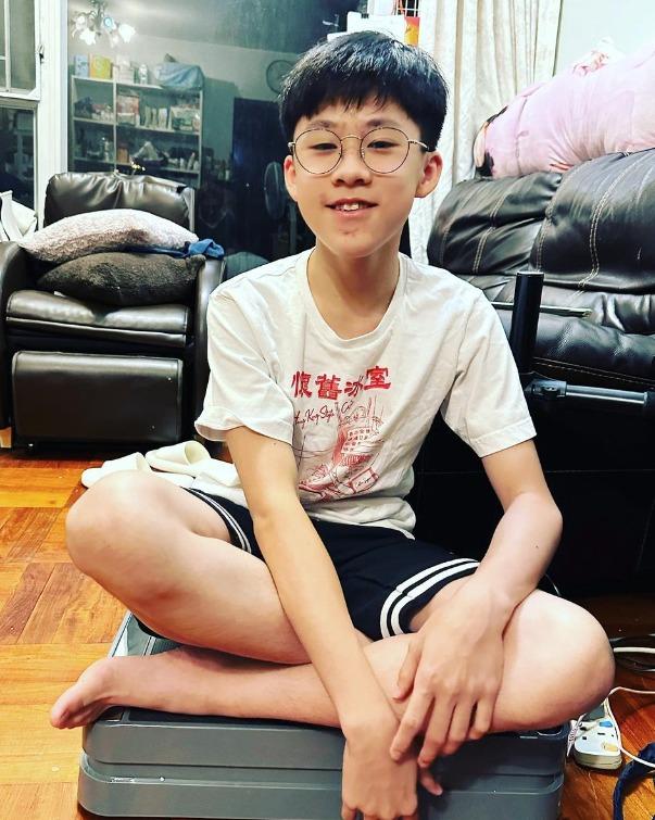 愛回家|Philip仔梁禹勤今年12歲(Philip仔梁禹勤IG)